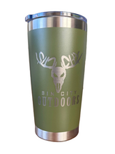 Load image into Gallery viewer, SCO Green Antler Tumbler