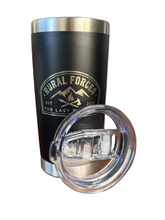Load image into Gallery viewer, Black Rural Forces tumbler
