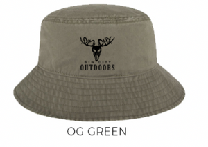 .06 NEW!! OG Green bucket hat