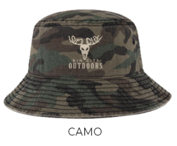 City camo bucket hot sale hat