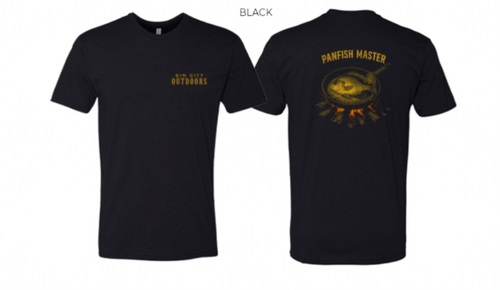 COMING SOON!! Short sleeve Black Shirt (Pan Fish)