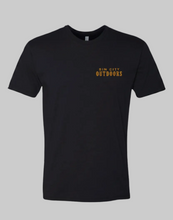 Load image into Gallery viewer, Short Sleeve Black T-Shirt (Boat)